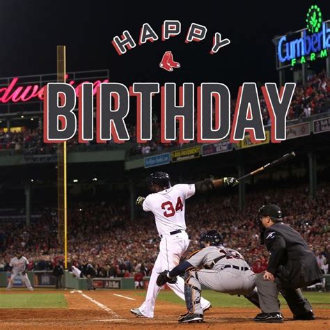 Someone Is Turning 43 Today Happy Birthday Papi Happy Birthday Papi Boston Red Sox Red Sox