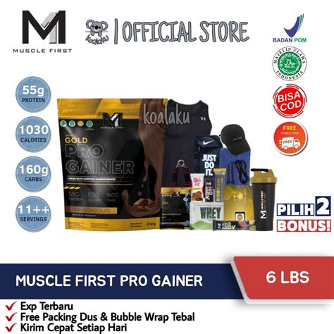 Jual M1 Muscle First Gold Pro Gainer Susu Mass Gainer 6lbs 6 Lbs 2 7 Kg