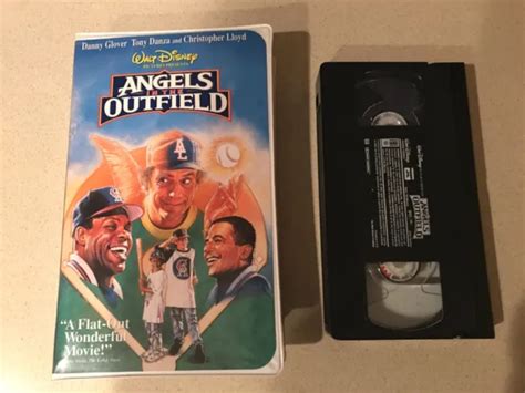 DISNEYS ANGELS IN The Outfield Clamshell VHS 1995 Danny Glover