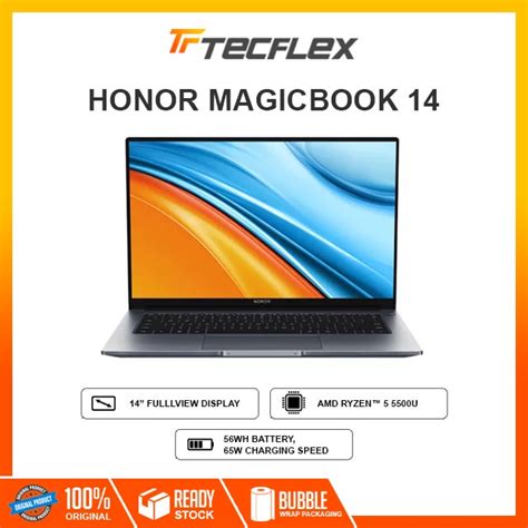 Honor MagicBook 14 12th Gen Intel i5 / AMD Ryzen 5 Laptop | Shopee Malaysia