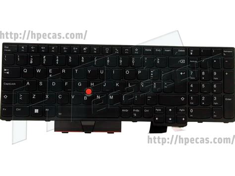 Lenovo Thinkpad P Gen T G Gen Teclado Interno Portugu S Preto