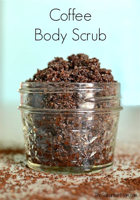 Diy Coffee Body Scrub Recipe Printable T Tag