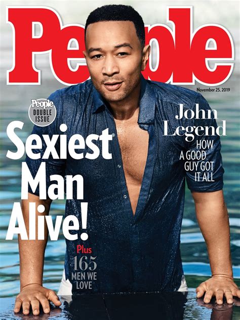 John Legend Is Peoples Sexiest Man Alive 2019