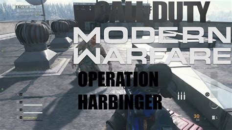 Call Of Duty Modern Warfare Operation Harbinger Youtube