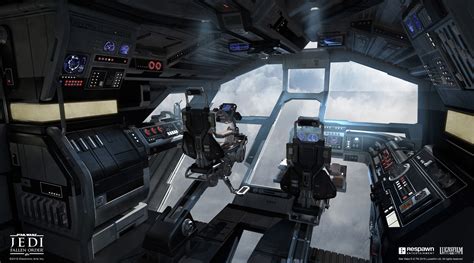 Star Wars Jedi Fallen Order Stinger Mantis Cockpit