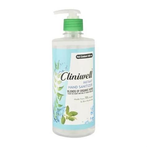 500 Ml Cliniwell Alcohol Based Gel Hand Sanitizer At Rs 90 Bottle