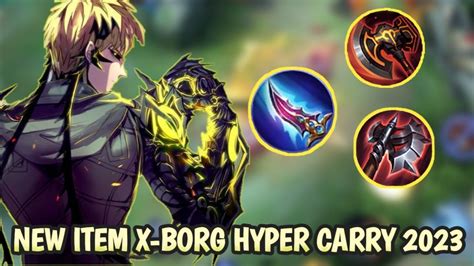 NEW ITEM X BORG HYPER CARRY CRAZY DAMAGE BEST BUILD X BORG 2023