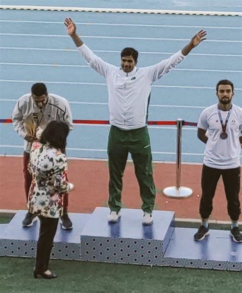 Arshad Nadeem Wins Gold Medal For Pakistan At Islamic Solidarity Games