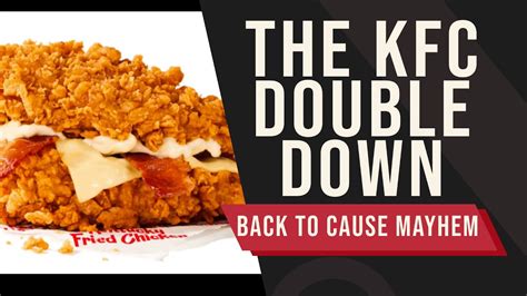 KFC Brings Back The Double Down Sandwich After 9 Years YouTube