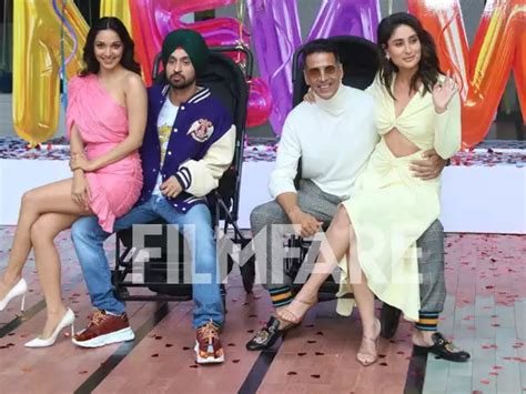 Kareena Kapoor Khan Akshay Kumar Diljit Dosanjh And Kiara Advani