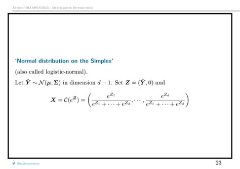 Multivariate Distributions An Overview Ppt