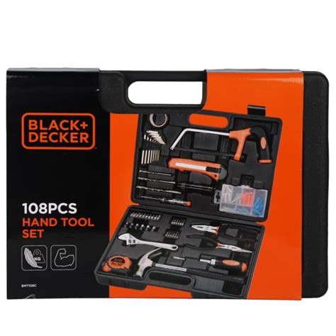 Black And Decker Hand Tool Set 108 Pcs Bmt108c Jiomart