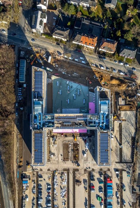 Bochum Von Oben Baustelle Zum Neubau Eines B Ro Und Gesch Ftshauses