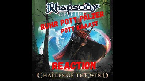 Rhapsody Of Fire Challenge The Wind FULL ALBUM REACTION YouTube