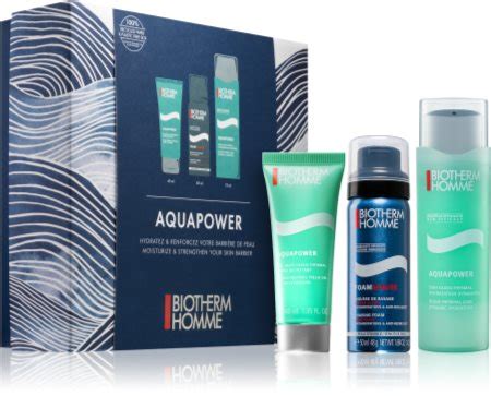 Biotherm Homme Aquapower Gift Set Voor Gezicht En Baard Voor Mannen