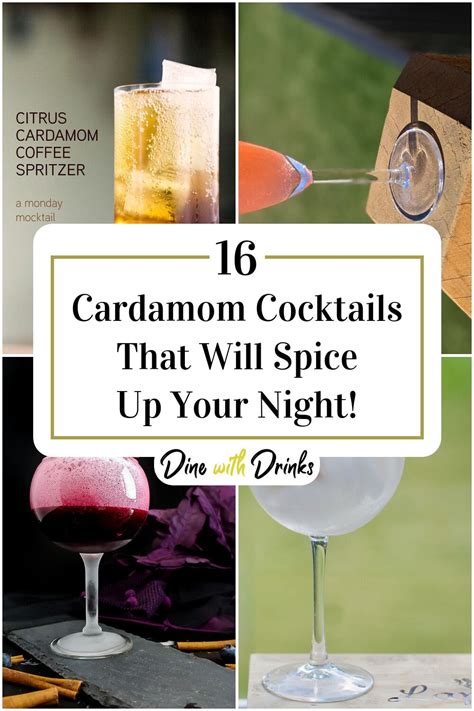 Cardamom Cocktails That Will Spice Up Your Night Dinewithdrinks