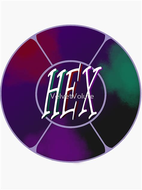 Hex Girls Sticker For Sale By Velvetvolute Redbubble