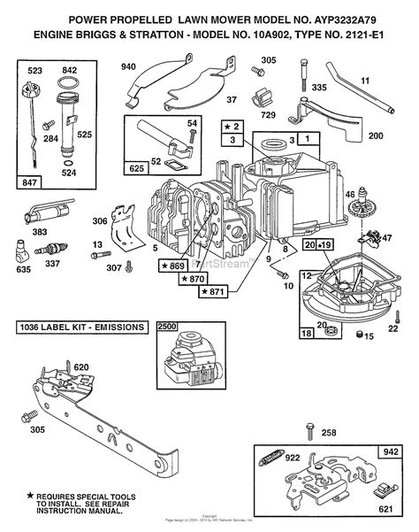 Briggs And Stratton 6 75 Hp Parts Diagram Briggs Stratton Ca