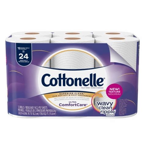 Cottenelle Ultra Comfort Care Bathroom Tissue 12 Rolls Per Pack 1