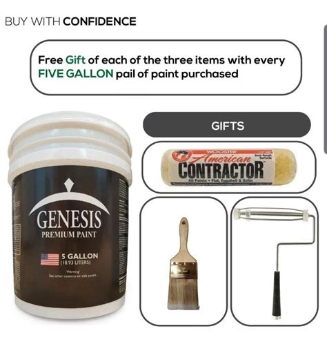 Genesis Premium Paint | Building Materials Online