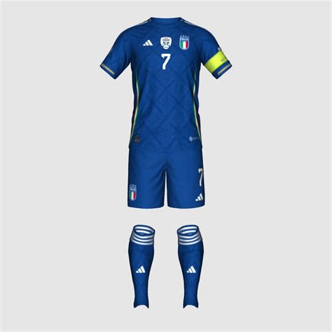 Italy Euro Home Kit Fifa Kit Creator Showcase