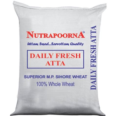 Daily Fresh Wheat Atta Pack Type Bag At Rs Bag In Mumbai Id