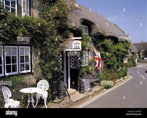 Tea Room Godshill Isle Of Wight England Stock Photo 11768389 Alamy