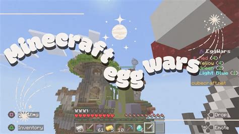 Minecraft Egg Wars Cubecraft Minigames YouTube