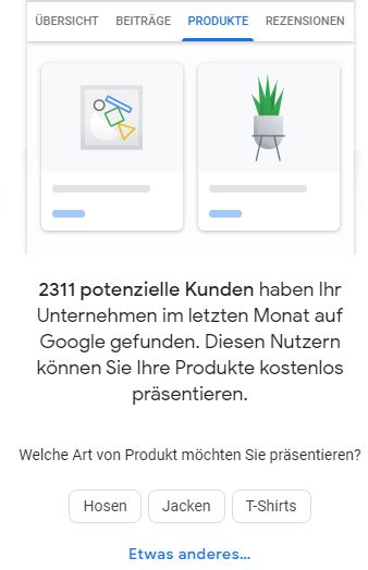 Google My Business Produkte Schritt F R Schritt Anleitung Wichtige