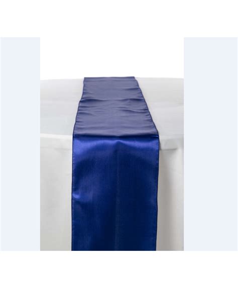 Chemin De Table Bleu Roi Satin X Pcs Passiondecor Be