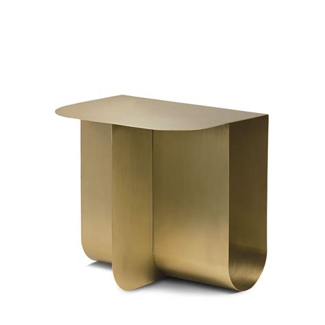 Table d appoint Mass Northern Or Métal Made In Design