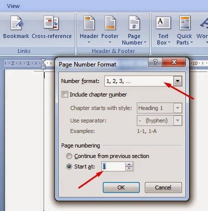 Membuat Nomor Halaman Romawi Dan Angka Ms Word Caratutorial