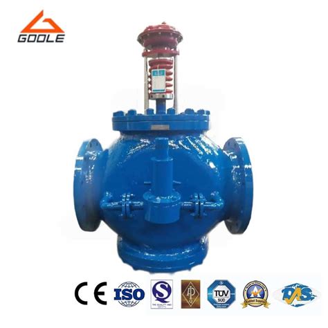 Self Actuated Steam Pressure Control Valve Pressure Regulator With