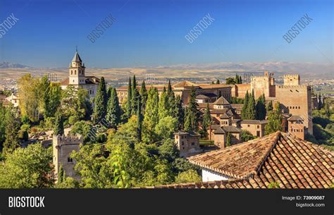 Alhambra Castle Towers Image & Photo (Free Trial) | Bigstock