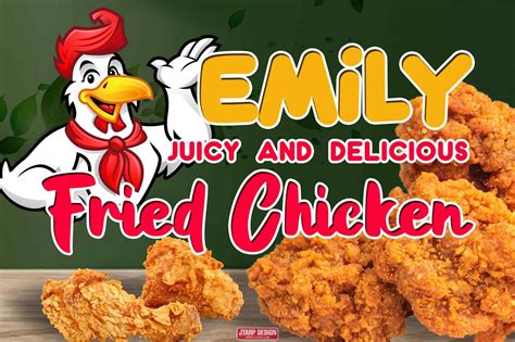 3×2 Emily Fried Chicken Business Tarpaulin Design 2 1