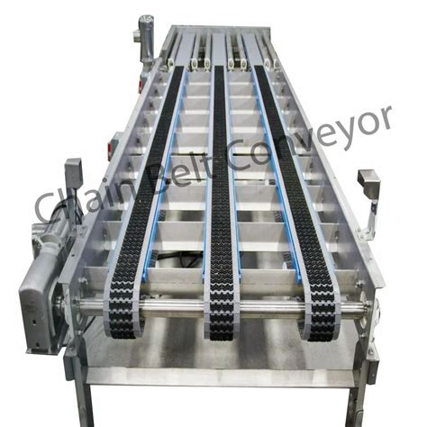 Vertical Conveyors Mild Steel Chain Belt Conveyor Capacity Kg