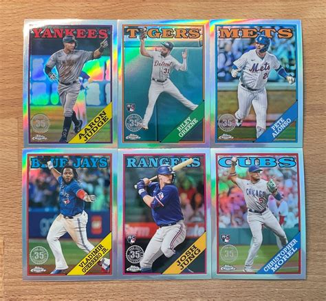 Topps Chrome Inserts Future Stars Titans Technicolor