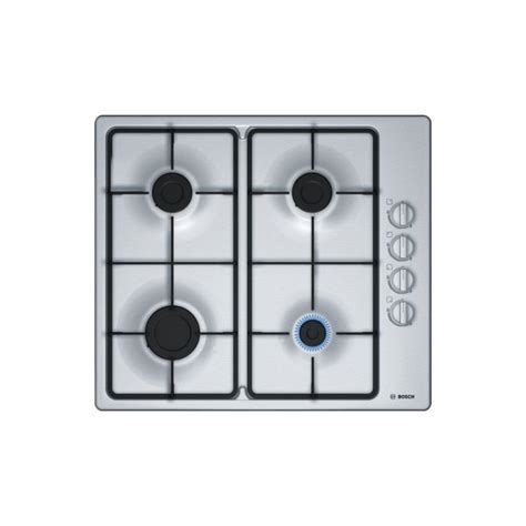 Bosch Gas Hob 4 Burner 60 Cm Stainless Steel PBP6C5B60Q Prices