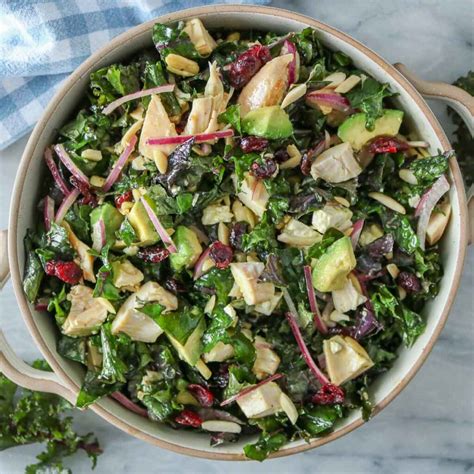 Chicken And Kale Salad Girl Heart Food®