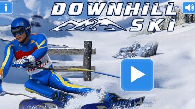 Downhill Ski - Safe Kid Games