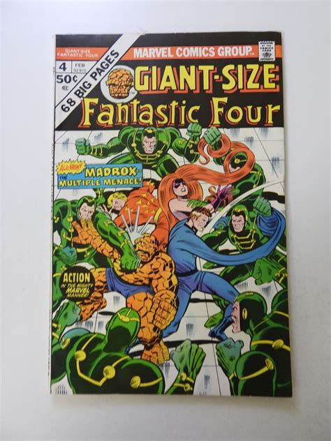 Giant Size Fantastic Four 4 1975 VF Condition MVS Intact Comic