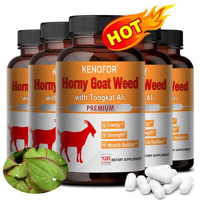 Horny Goat Weed Geiles Ziegenkraut 120 Kapsel Muscle Growth