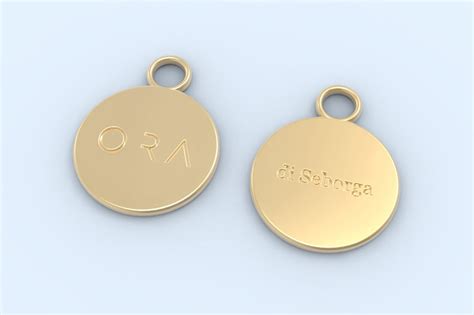 Engraved Round Metal Tags | ClothingTAGs.cn