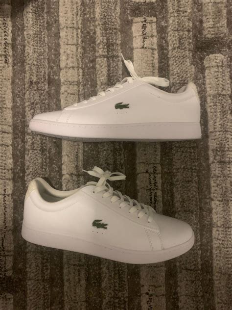 Lacoste White Lacoste Sneakers | Grailed