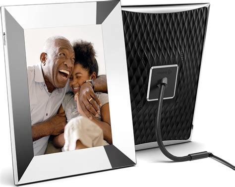 Nixplay Cadre Photo Num Rique Intelligent Pouces Avec Wifi Et