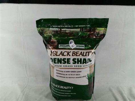 Jonathan Green Black Beauty Dense Shade Premium Grass Seed Mixture 7lbs Dutch Goat