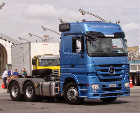 Mundo Dos Pesados Fenatran Experience MAN TGX 28 440 Mercedes Benz