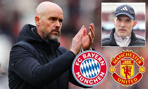 Manchester United boss Erik ten Hag is 'on Bayern Munich's shortlist to ...