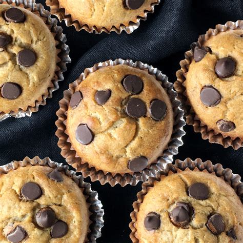 Gluten Free Banana Chocolate Chip Muffins