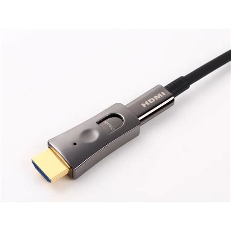 配管用着脱式 Hdmi Aocケーブル 4k 60p Hdr対応 Hdmi光ファイバーケーブル10m 18gbps Hd2aocdp 10m